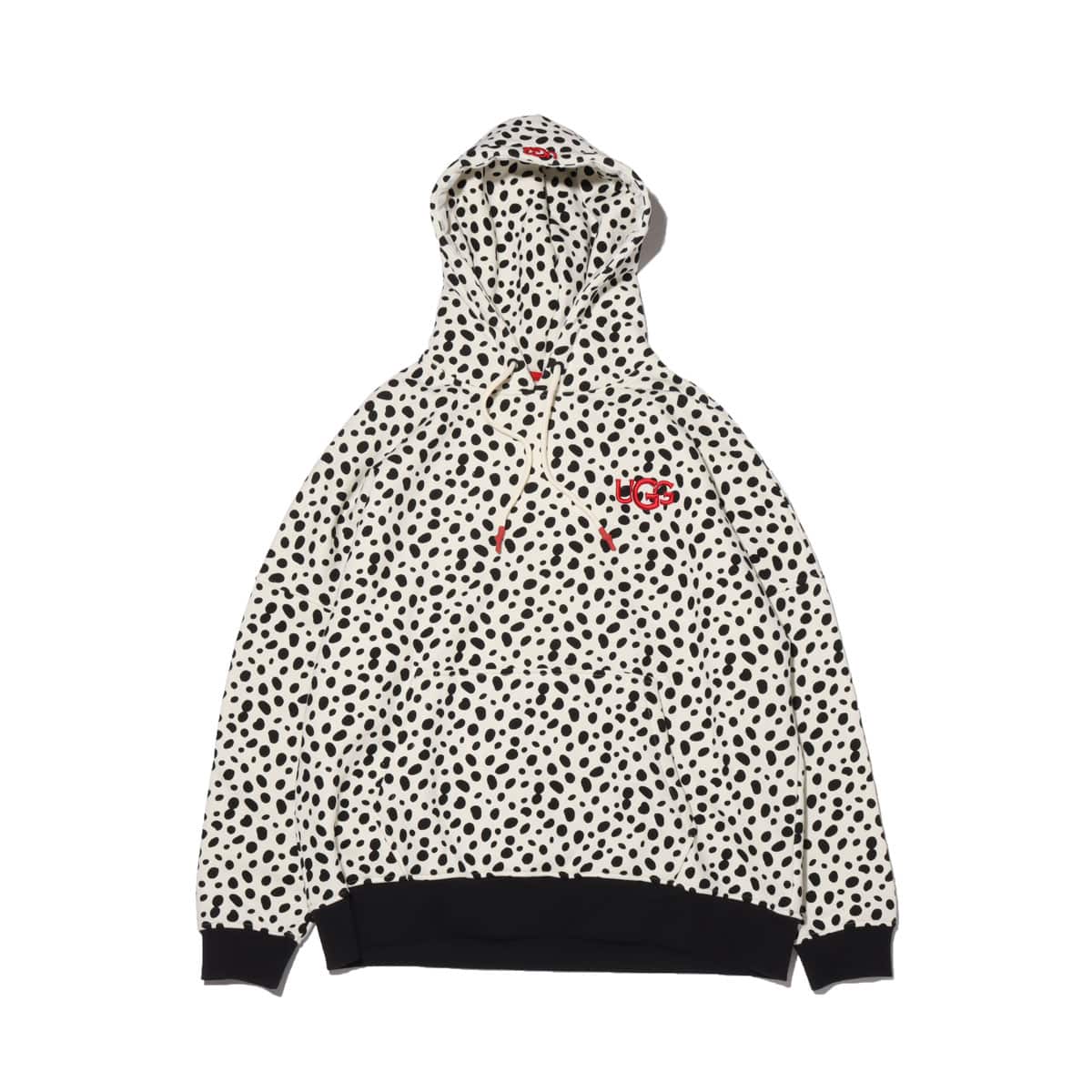 UGG CA805 Dalmatian Hoodie OFF WHITE/BLACK 20FW-S_photo_large