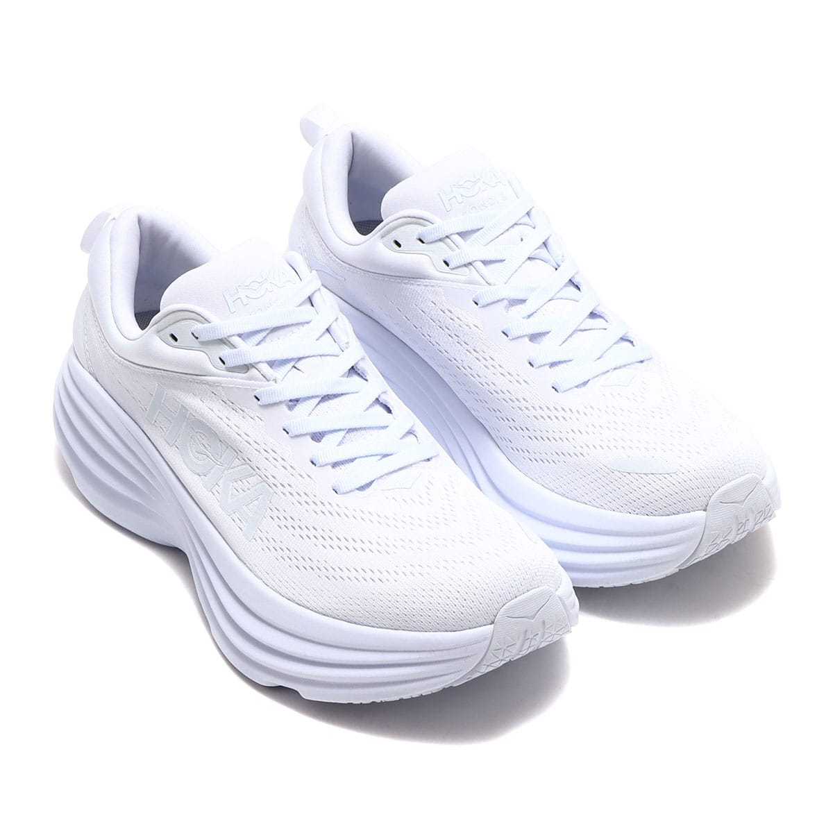 HOKA ONEONE BONDI 8 WHITE / WHITE 23SS-I