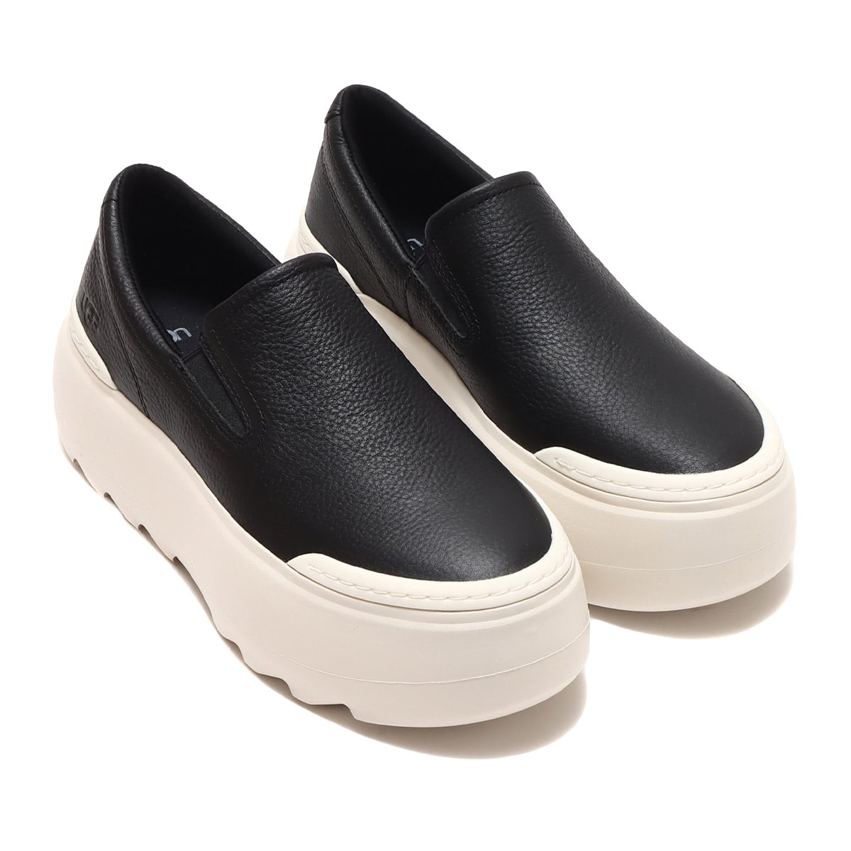 UGG MARIN MEGA SLIP ON Black / White 23SS-I