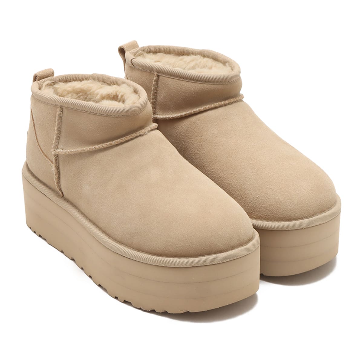 UGG CLASSIC ULTRA MINI PLATFORM MUSTARD SEED 23FW-I