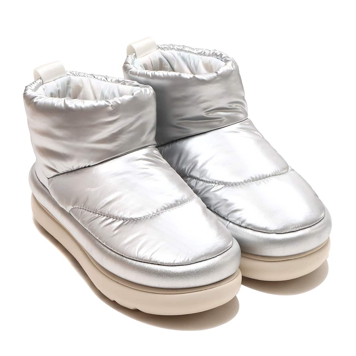 UGG W CLASSIC MAXI MINI METALLIC SILVER 22FW-I UGG W CLASSIC MAXI MINI METALLIC SILVER 22FW-I
