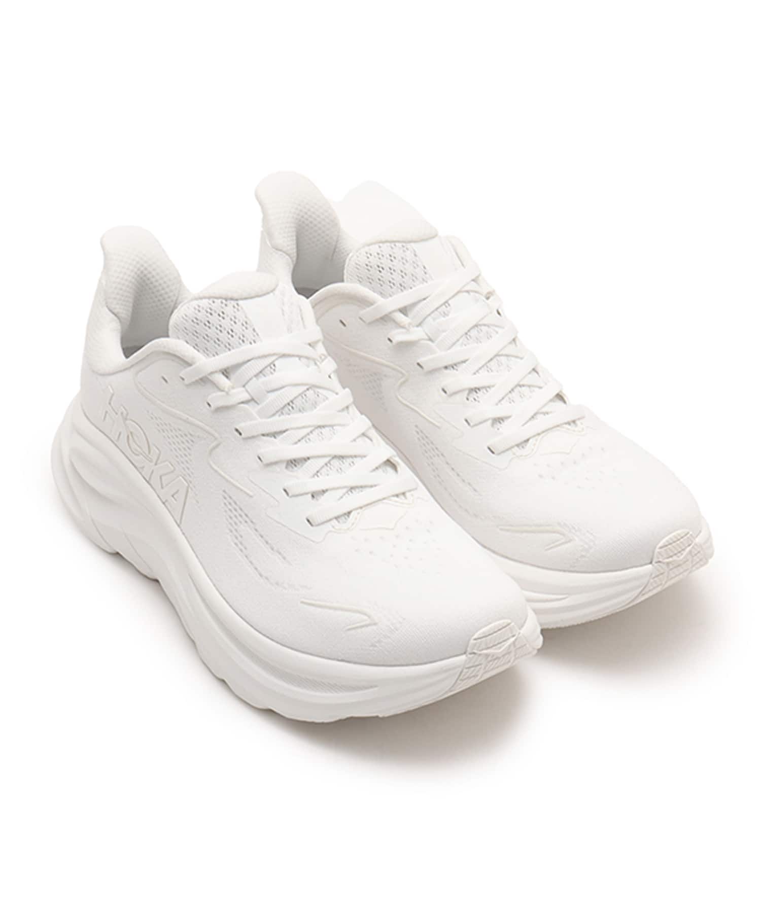 HOKA CLIFTON 10 WHITE / WHITEのメイン画像