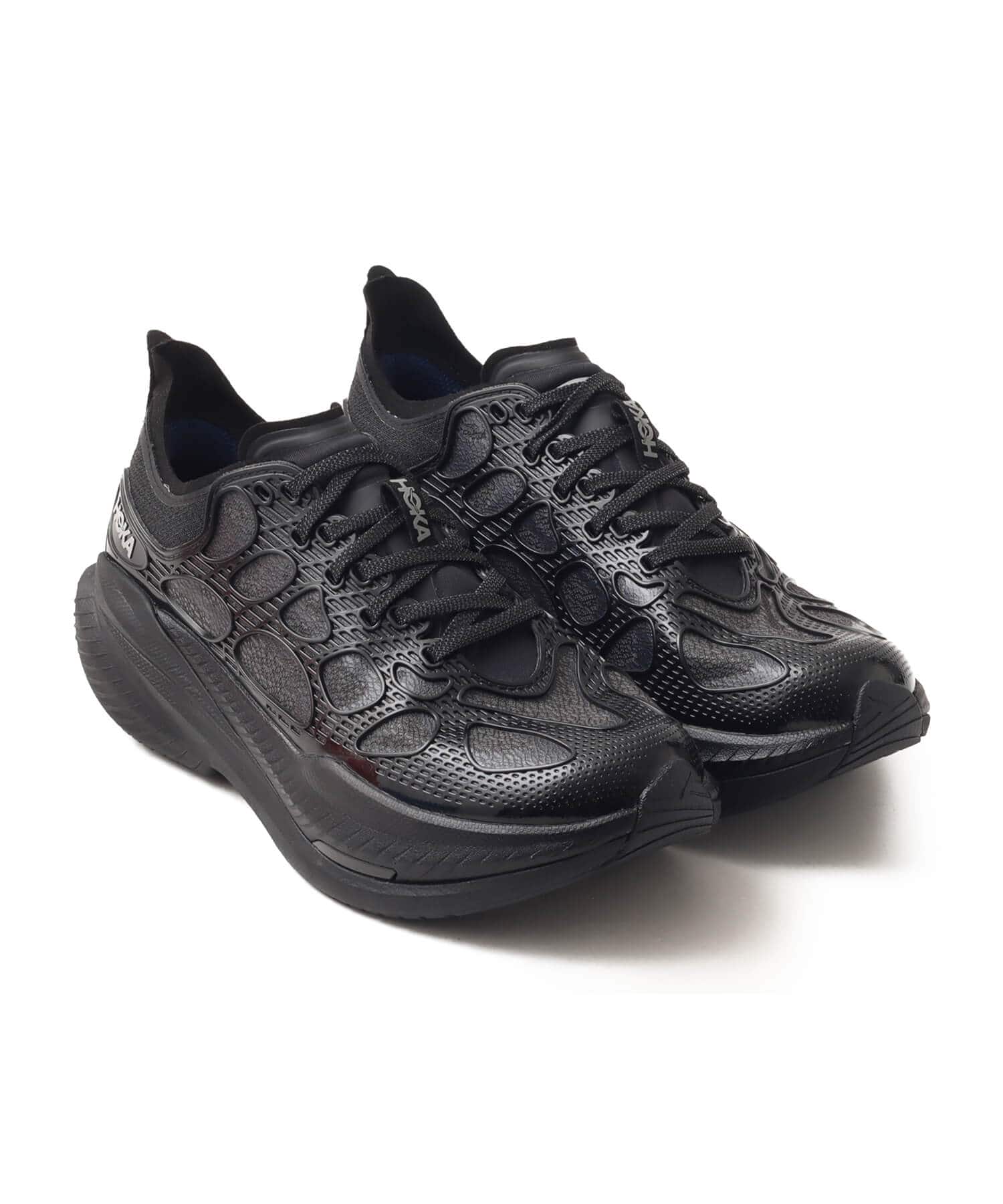 HOKA MACH CAGED BLACK / MIDNIGHT BLUEのメイン画像
