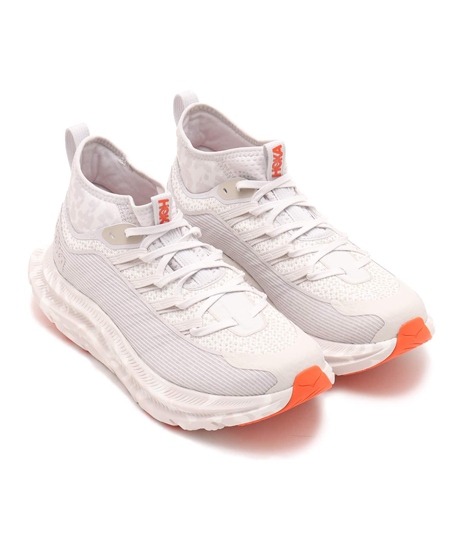 HOKA KAWANA MID STUDIO PROBA WHITE SAND / TANGERINE TANGOのメイン画像