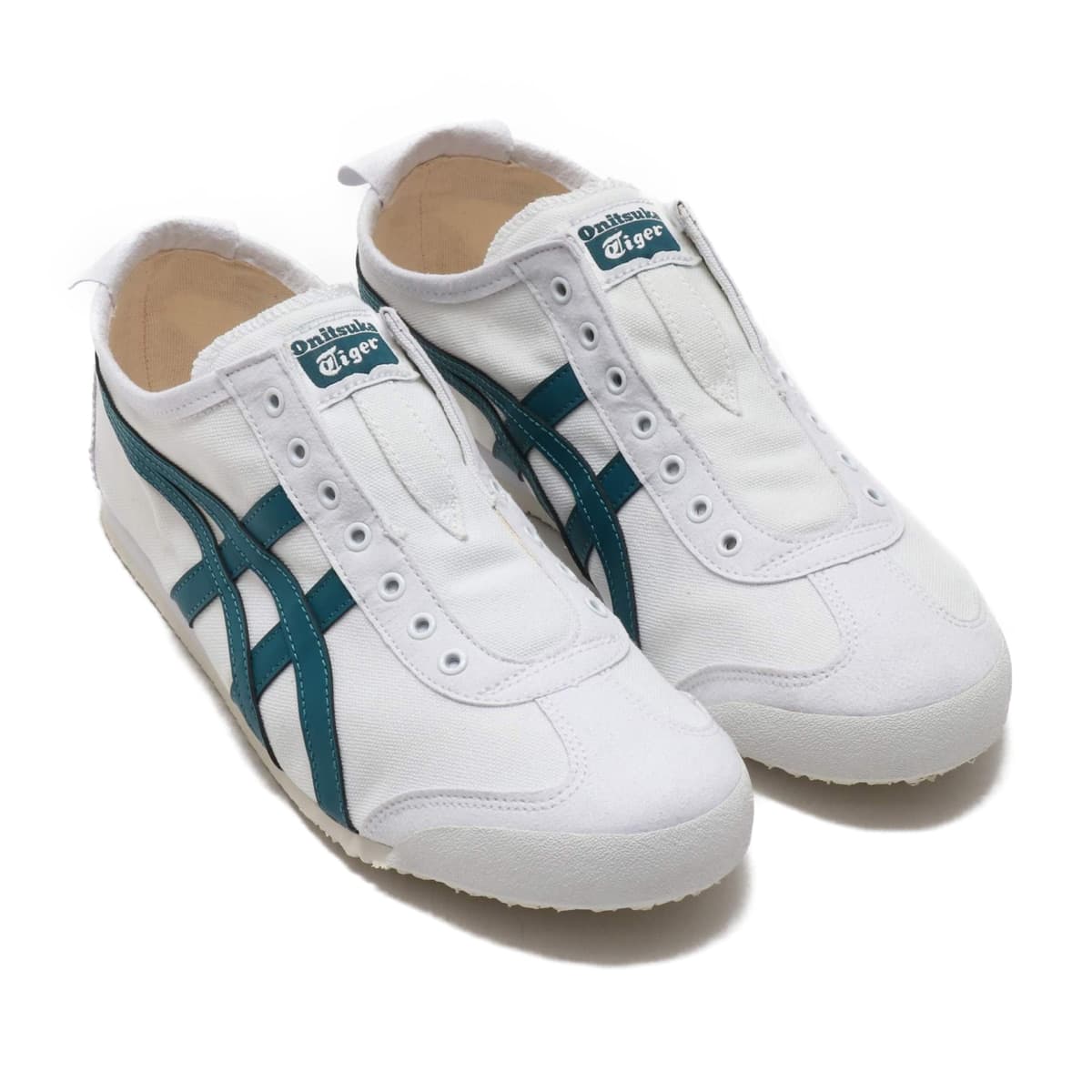 Onitsuka Tiger MEXICO 66 SLIP-ON WHITE/SPRUCE GREEN 19SS-I