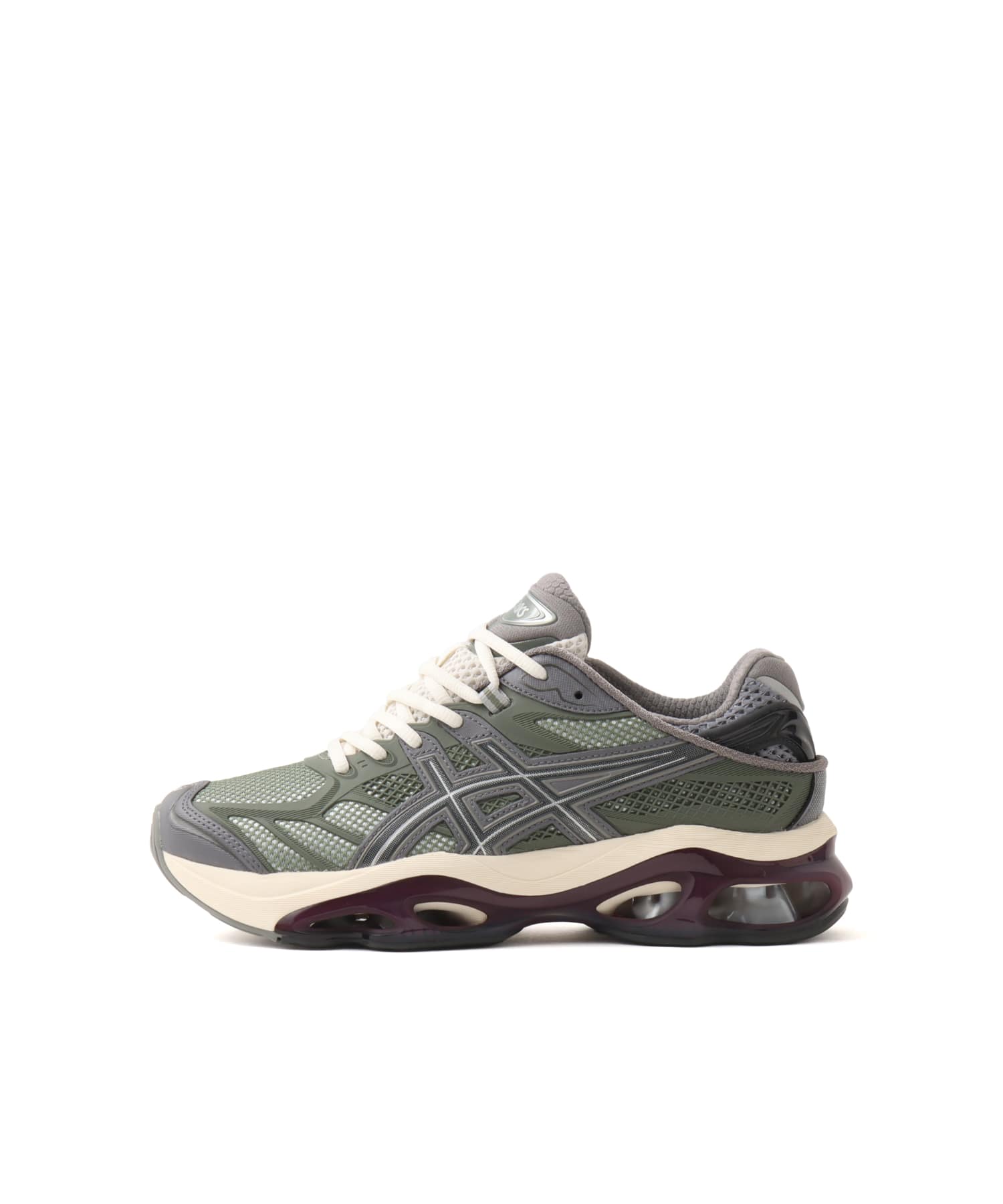 asics GEL-KINETIC 2.0 LICHEN GREEN/BENIIMO PURPLEのメイン画像