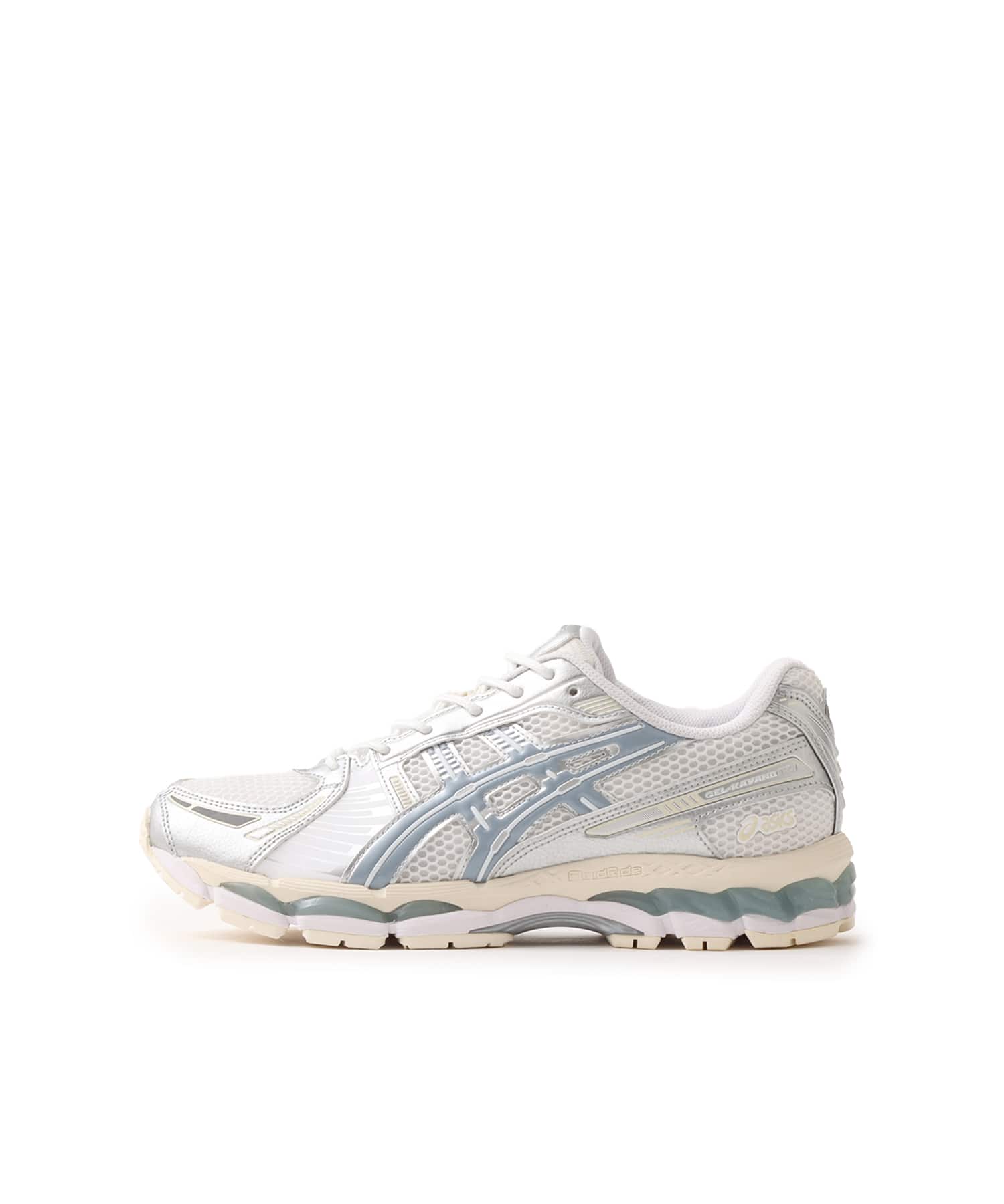 asics GEL-KAYANO 12.1 WHITE/DOLPHIN GREYのメイン画像