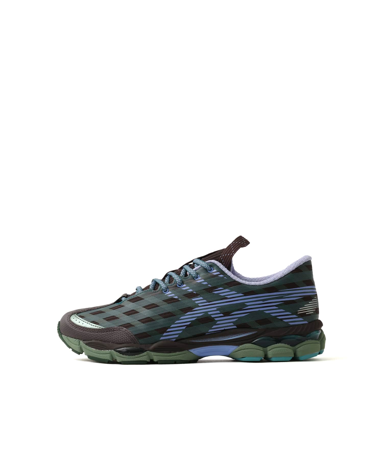 asics US8-S GEL-SJ33 ROASTED COFFEE/PERIWINKLE BLUEのメイン画像