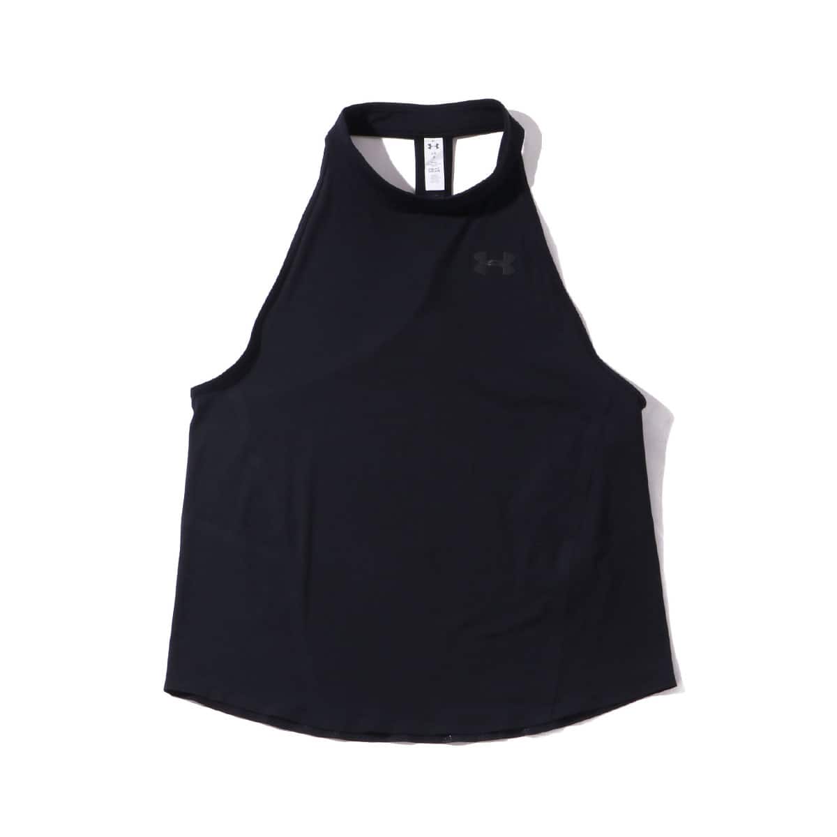 UNDER ARMOUR UA Run Mesh Racer Tank BLACK（アンダーアーマー