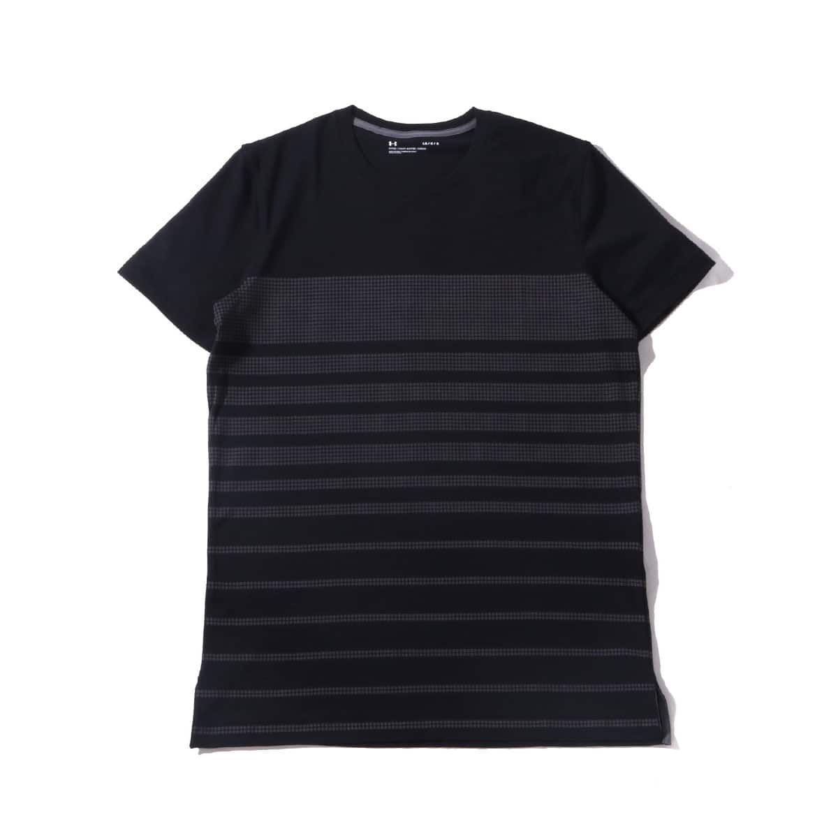 UNDER ARMOUR SPORTSTYLE STRIPE TEE BLACK 18SP-Iのメイン画像