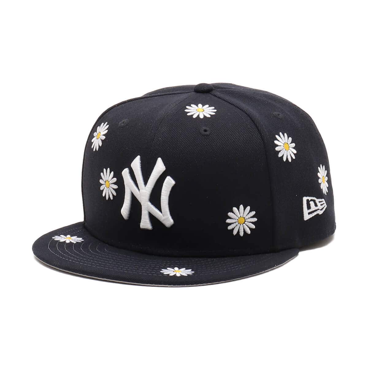 NEW ERA 59FIFTY Flower Embroidery New York Yankees NAVY
