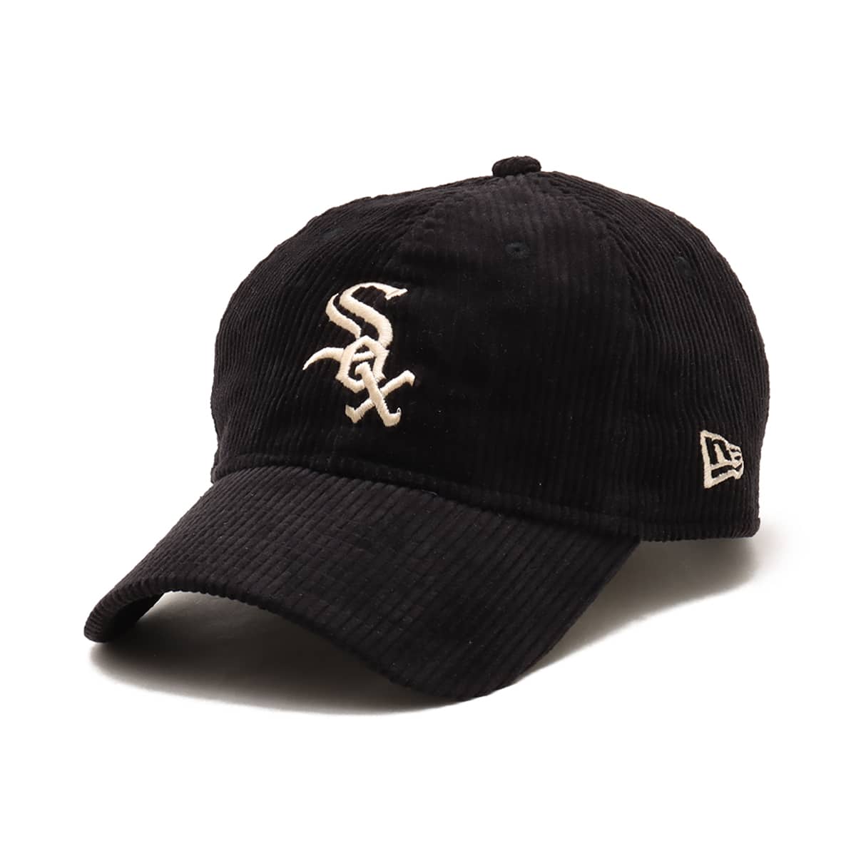 NEW ERA 9TWENTY Corduroy MLB Chicago White Sox BLACK のメイン画像