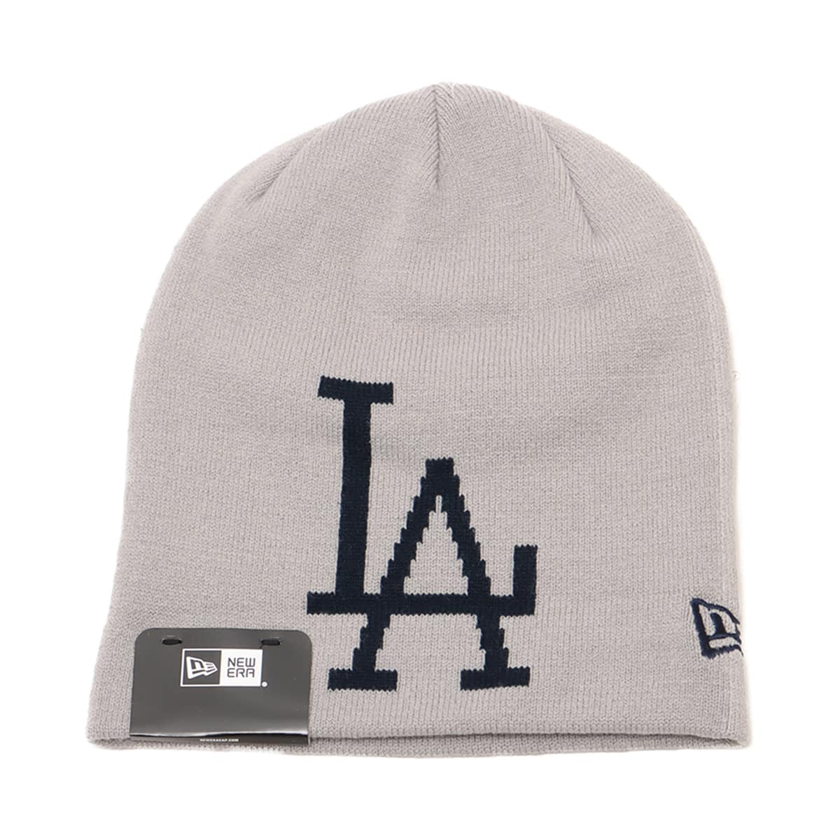 NEW ERA BASIC BEANIE Cooperstown Los Angeles Dodgers GRAY のメイン画像