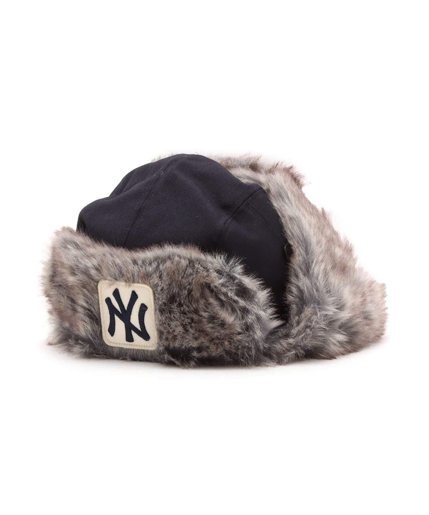 NEW ERA TRAPPER WOOL New York Yankees NAVYのメイン画像