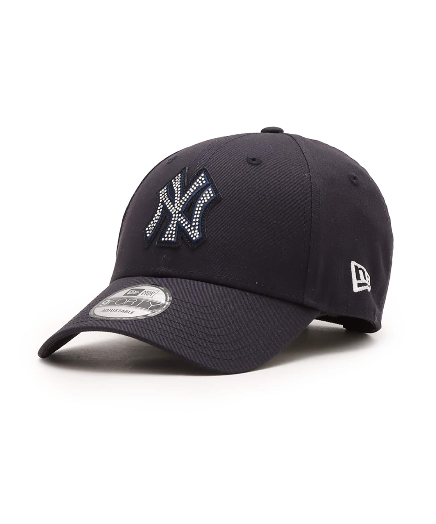 NEW ERA 9FORTY Rhinestone New York Yankees NAVYのメイン画像