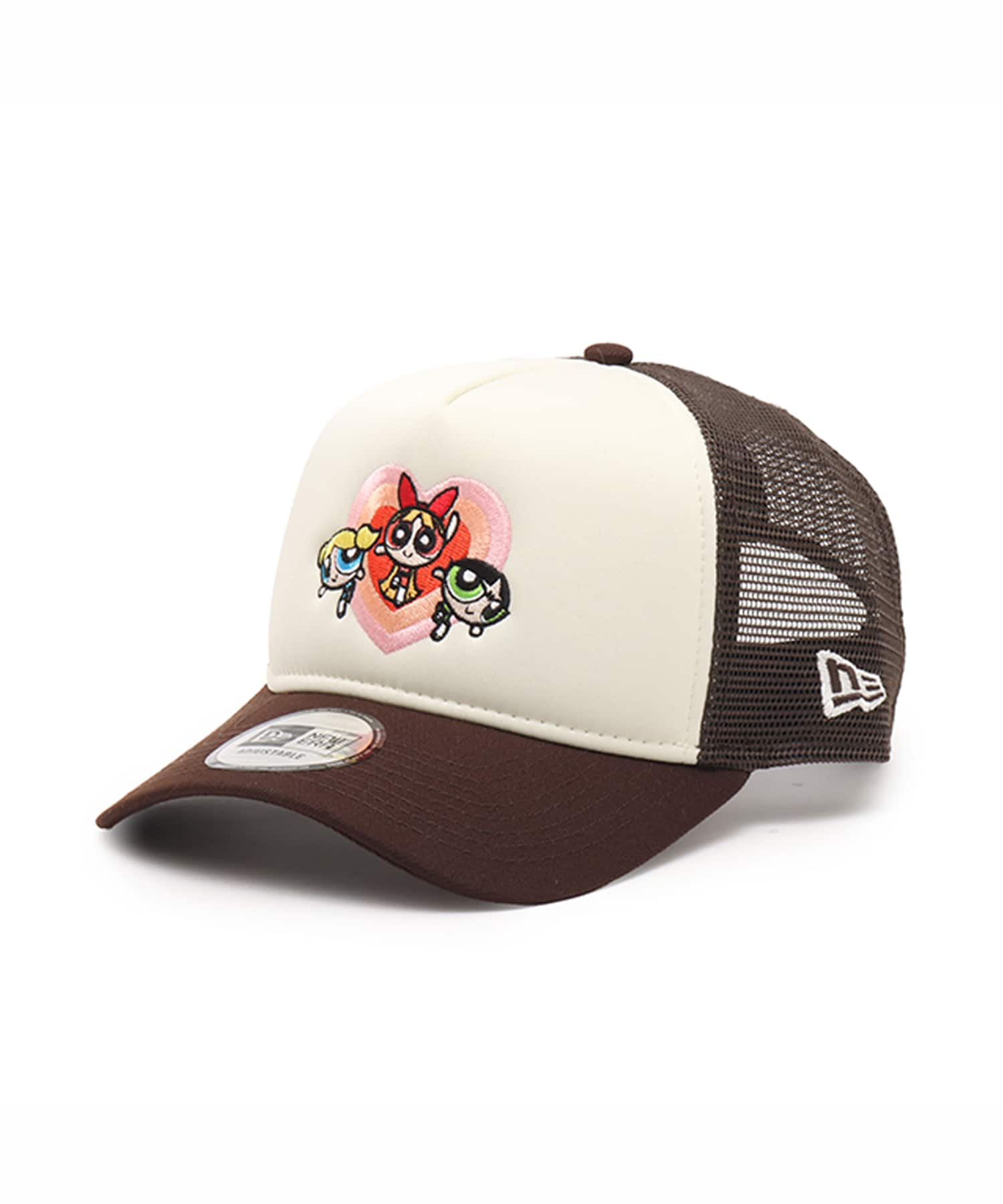 NEW ERA 9FORTY A-Frame Trucker The Powerpuff Girls Heartのメイン画像