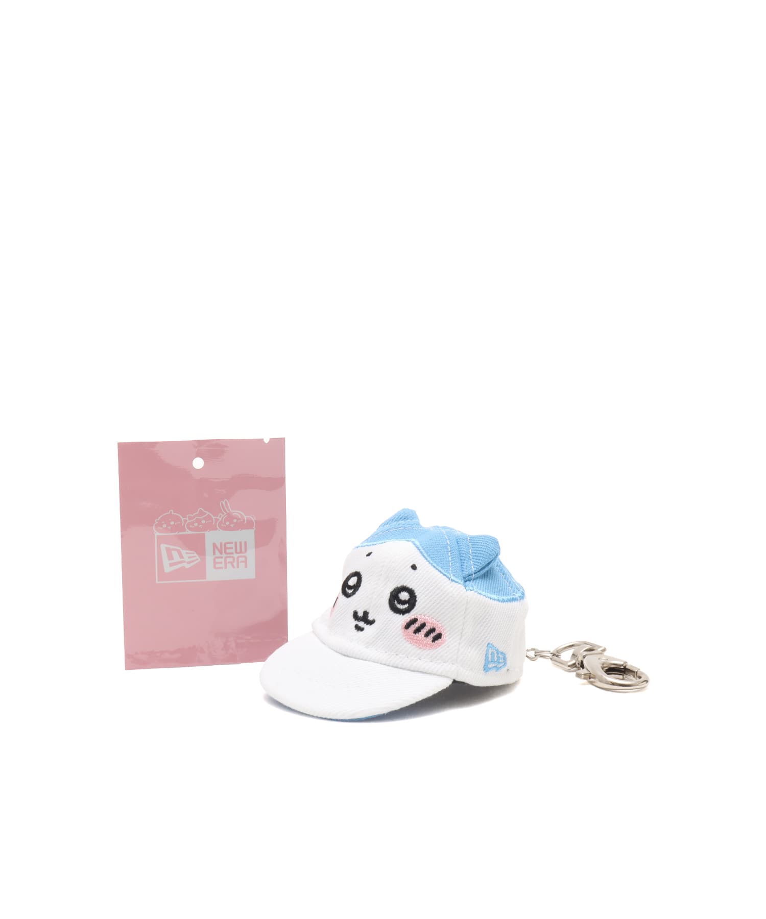 NEW ERA CAP KEYHOLDER ちいかわ WHITEのメイン画像