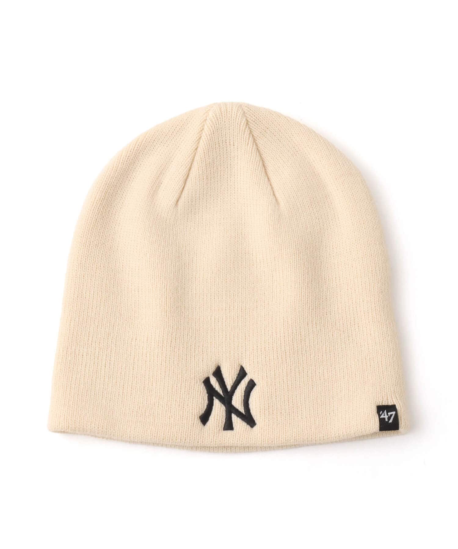 47 BEANIE NEW YORK YANKEES NATURALのメイン画像