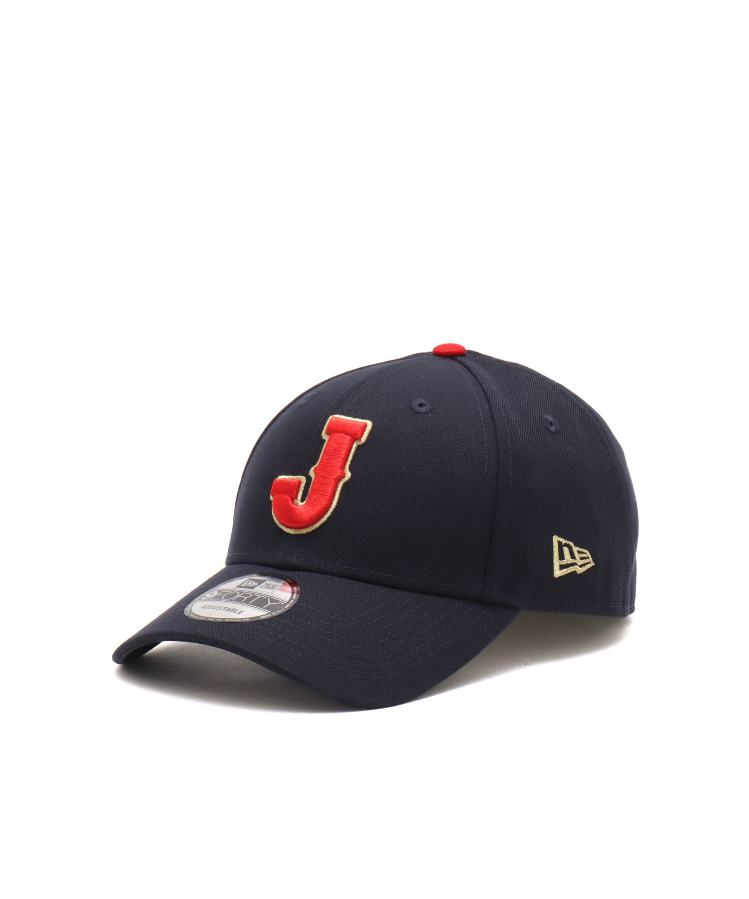 NEW ERA 9FORTY WBC J LOGO SIDE JAPAN NAVYのメイン画像