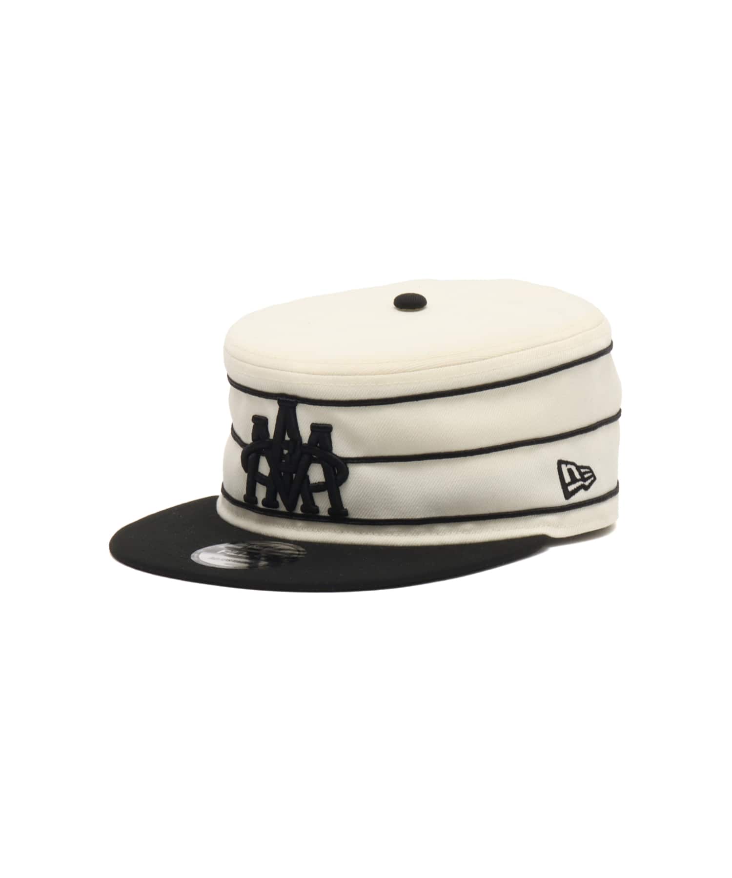 NEW ERA PILL BOX SB atmos CHROME BLACK WHITEのメイン画像