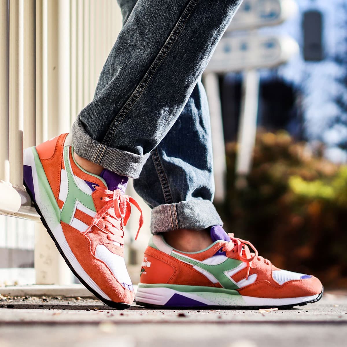 DIADORA N9002 FRESH SALMON/WHITE 19SP-I