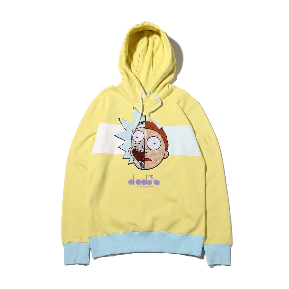 diadora rick and morty hoodie