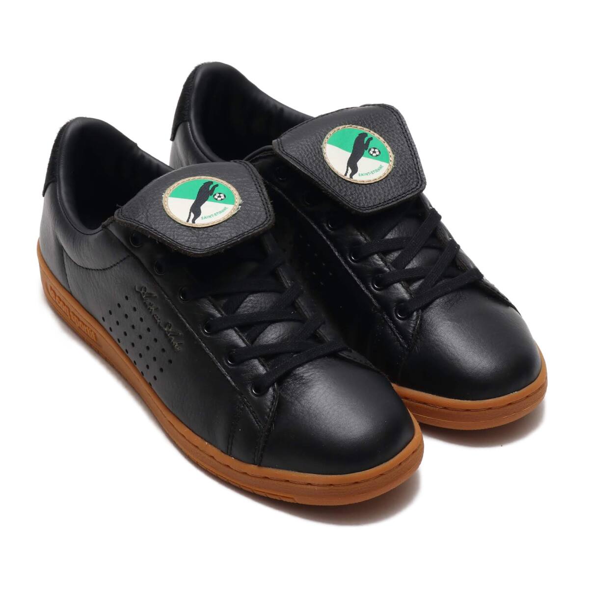 le coq sportif ARTHUR ASHE PANTHERE SUEDE BLACK 18FW-S_photo_large