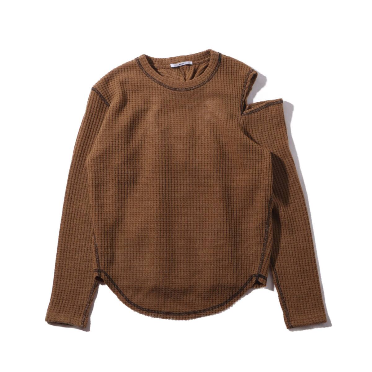 atmos pink リングドロスト ワッフルカット TOPS CAMELのメイン画像