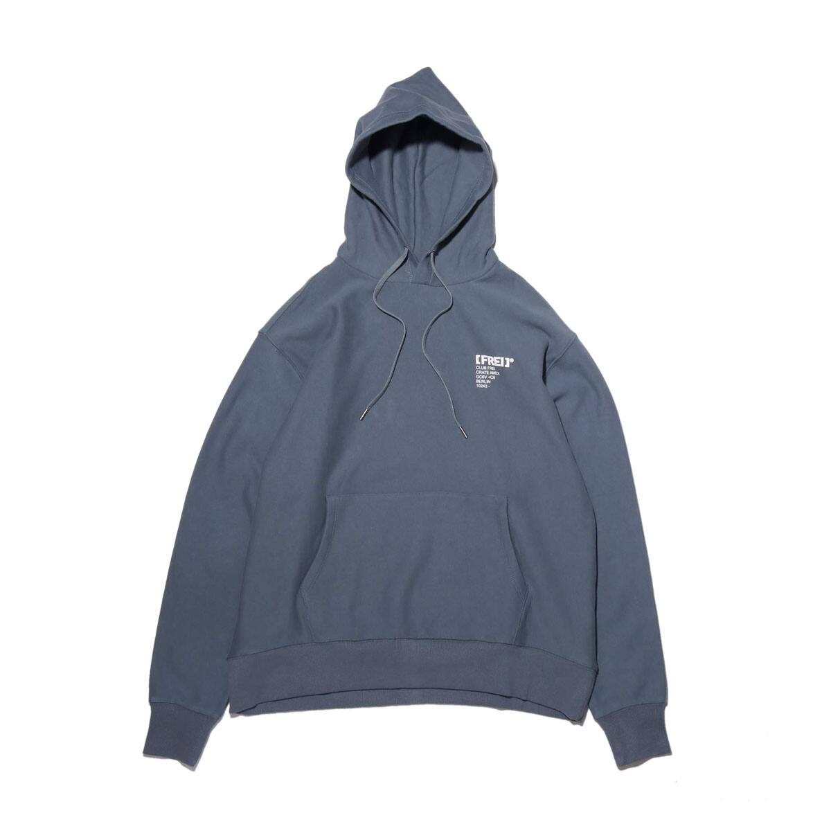 FREI RECEIPT HOODIE GREY 20SP-I