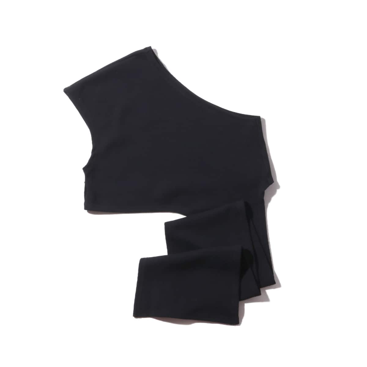 atmos pink ワンショル ウエストマーク TOPS BLACKのメイン画像