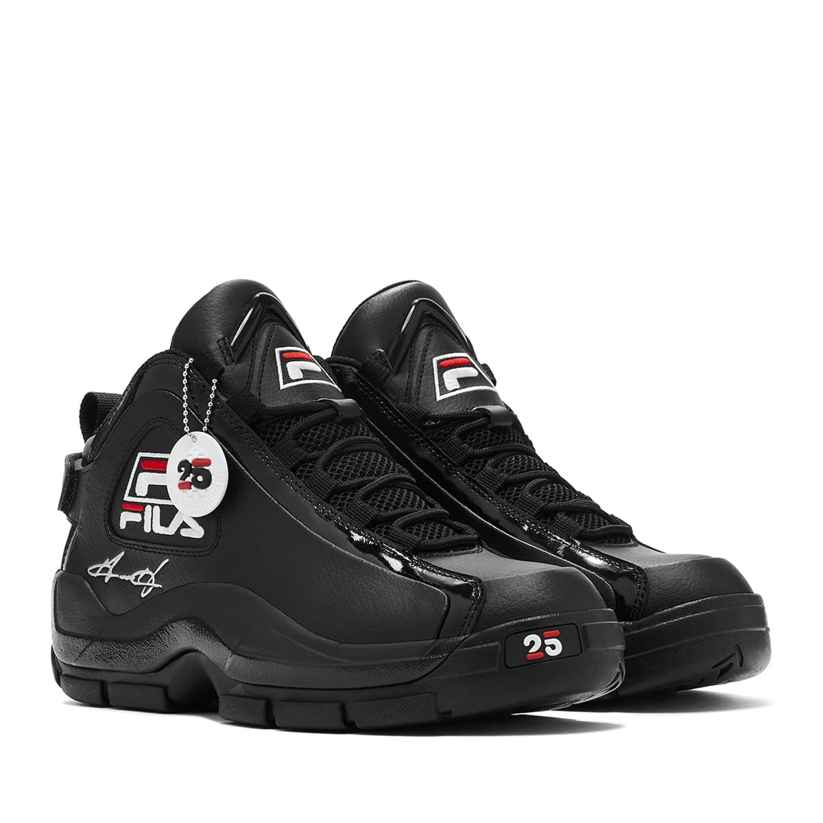 FILA GRANT HILL 2 25TH ANNI BK/WH/RD 21FW-I