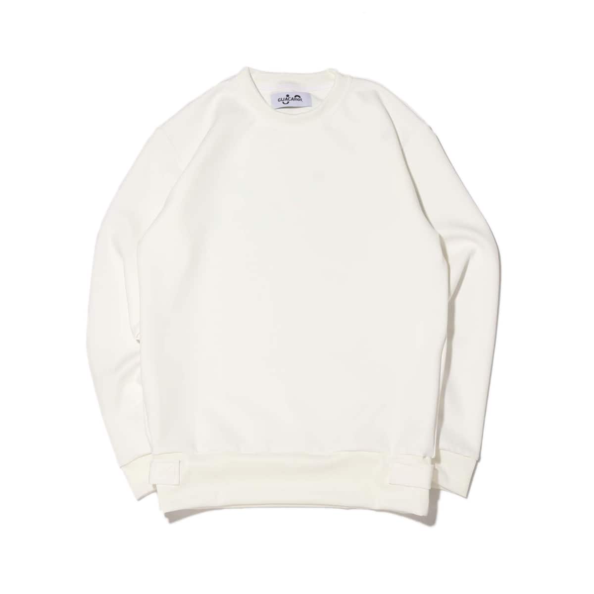 GUACAMOS STUDIO rash guard WHITE 20SP-Sのメイン画像