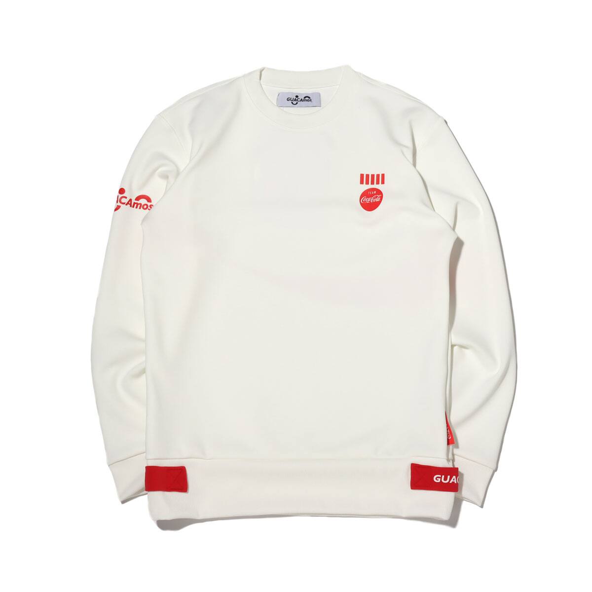 GUACAmos COCA-COLA RASH GUARD WHITE 20SP-S_photo_large