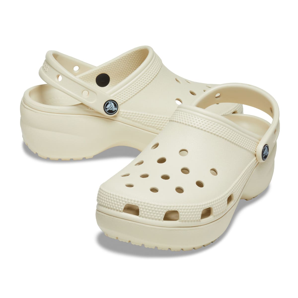 Crocs Classic Platform Clog W Bone 22SS-I