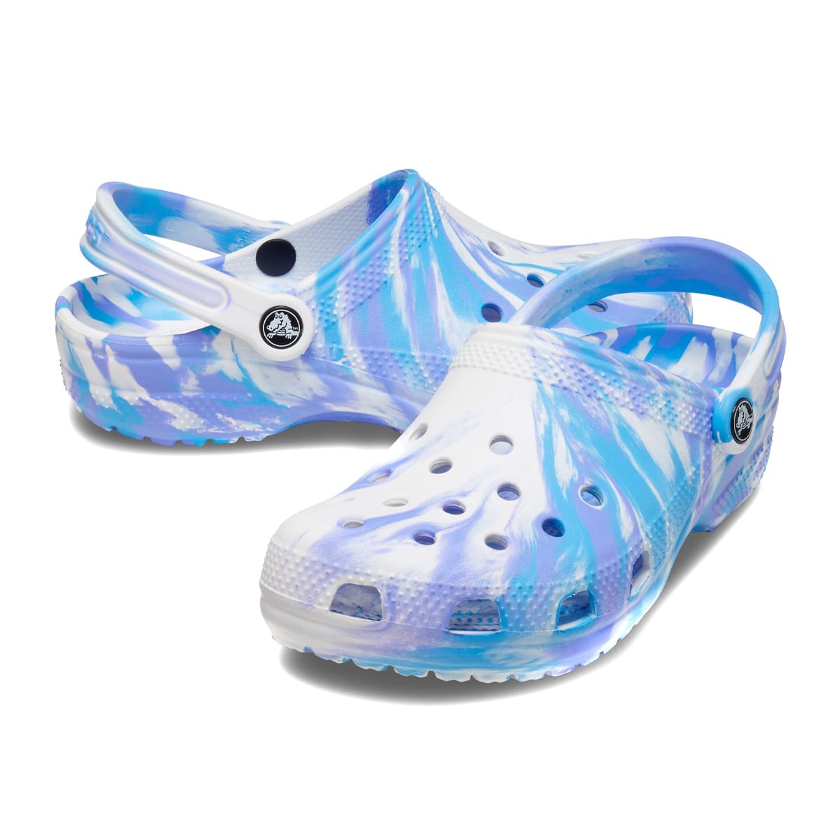 Crocs Classic Marbled Clog White/Oxygen 22SS-I