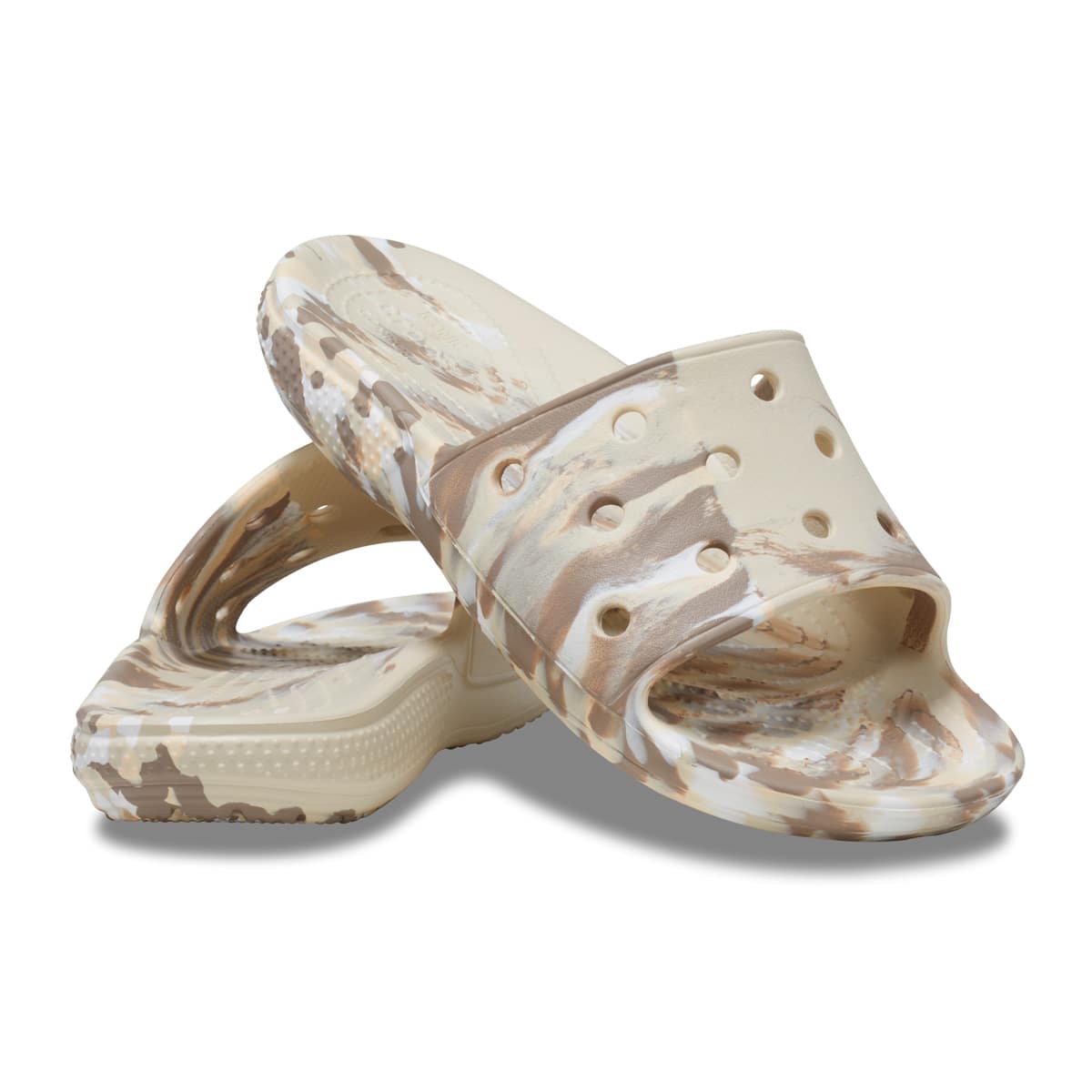 crocs Classic Crocs Marbled Slide Bone/Multi 23SS-I_photo_large