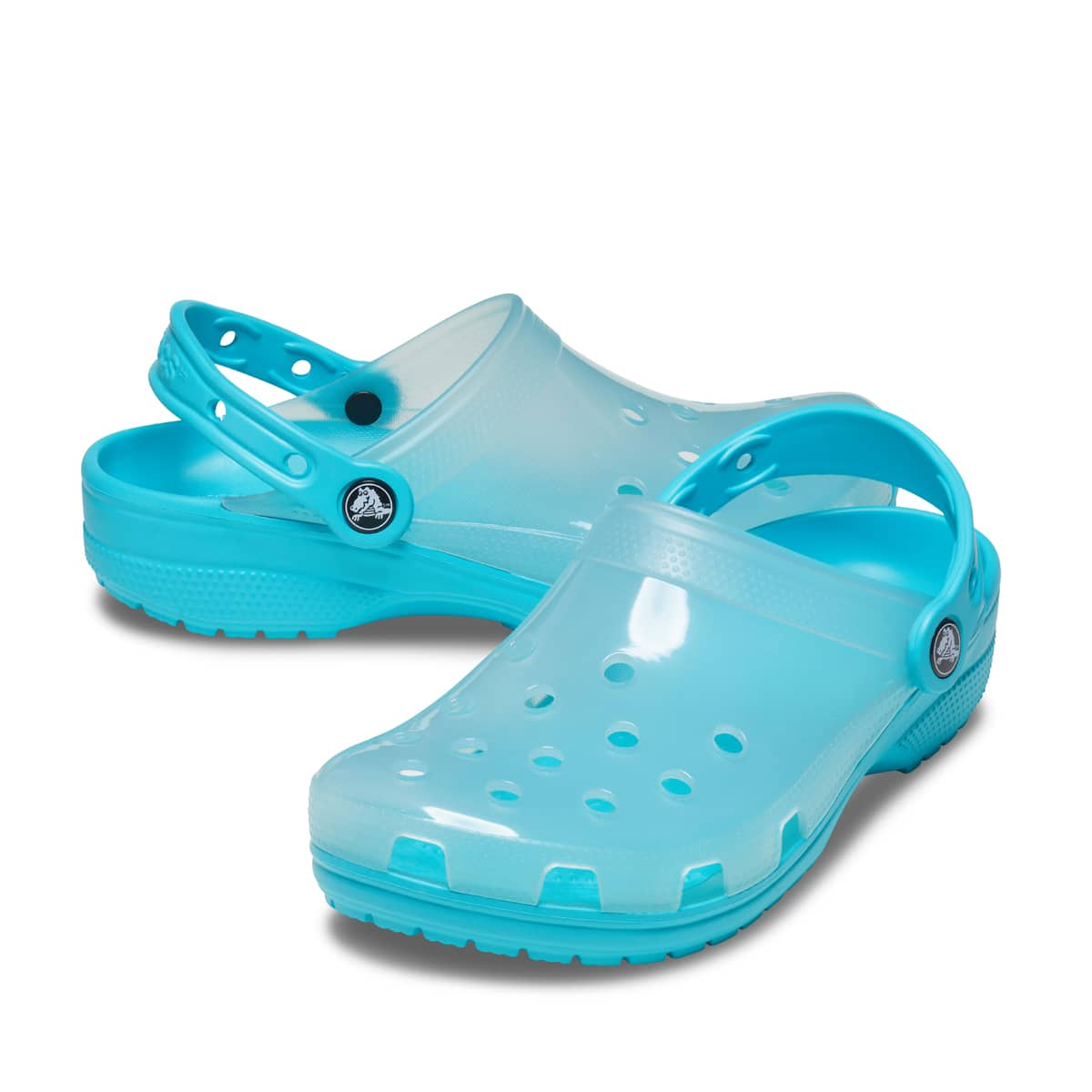 Aqua on sale blue crocs