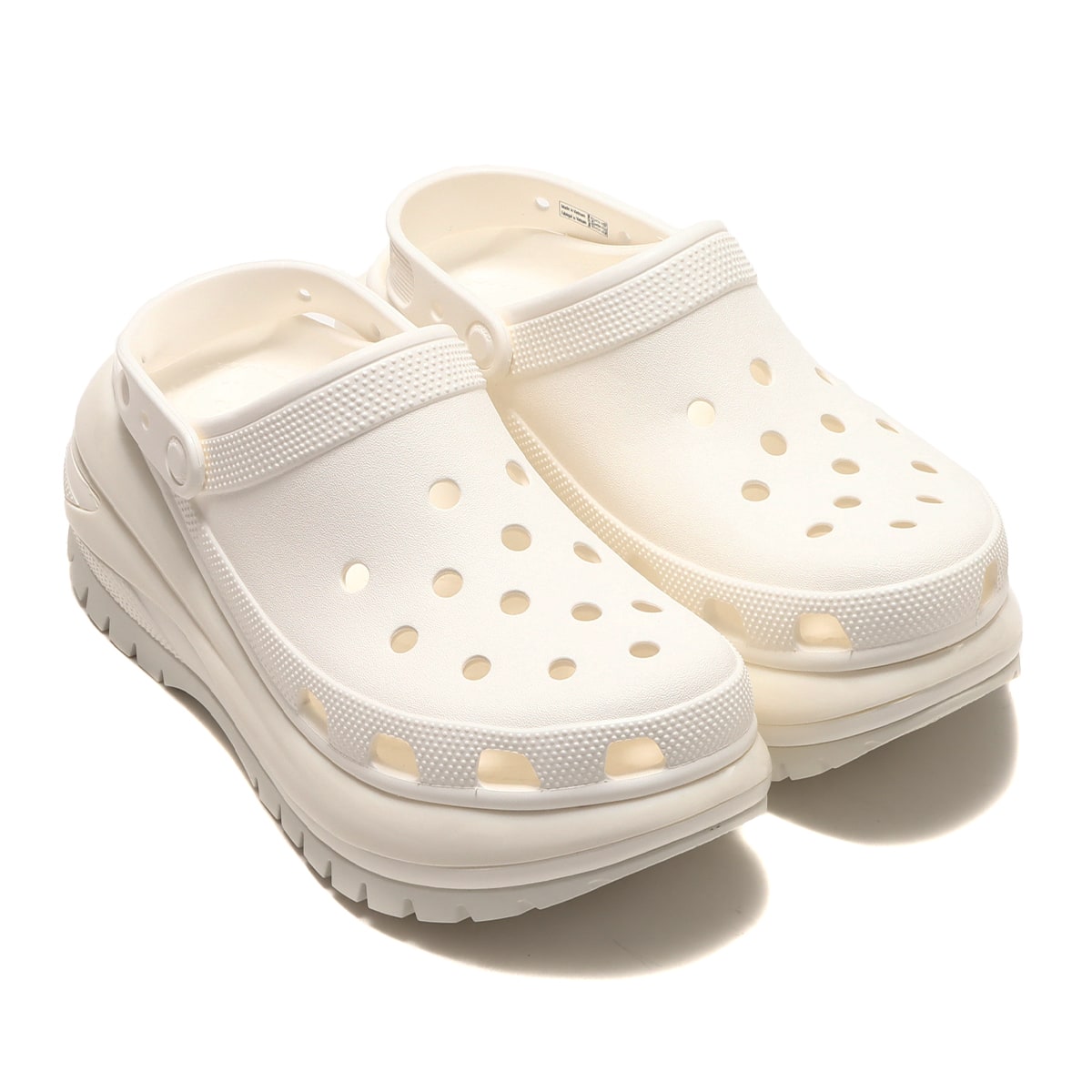 crocs Classic Mega Crush Clog White 22FW-I