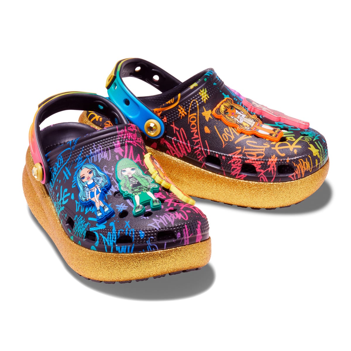 crocs ClassicRainbowHighCutieClogK Multi