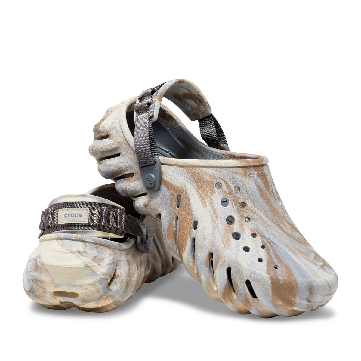 crocs Echo Marbled Clog Bone/Multi 23SS-I