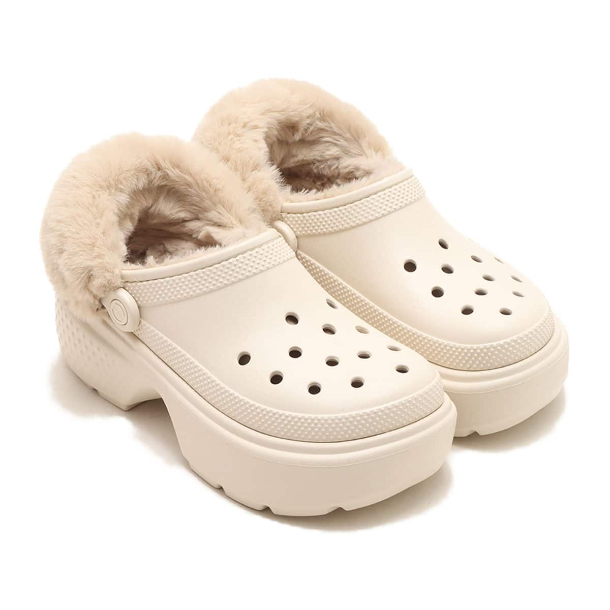 crocs Stomp Lined Clog Stucco 23FW-I