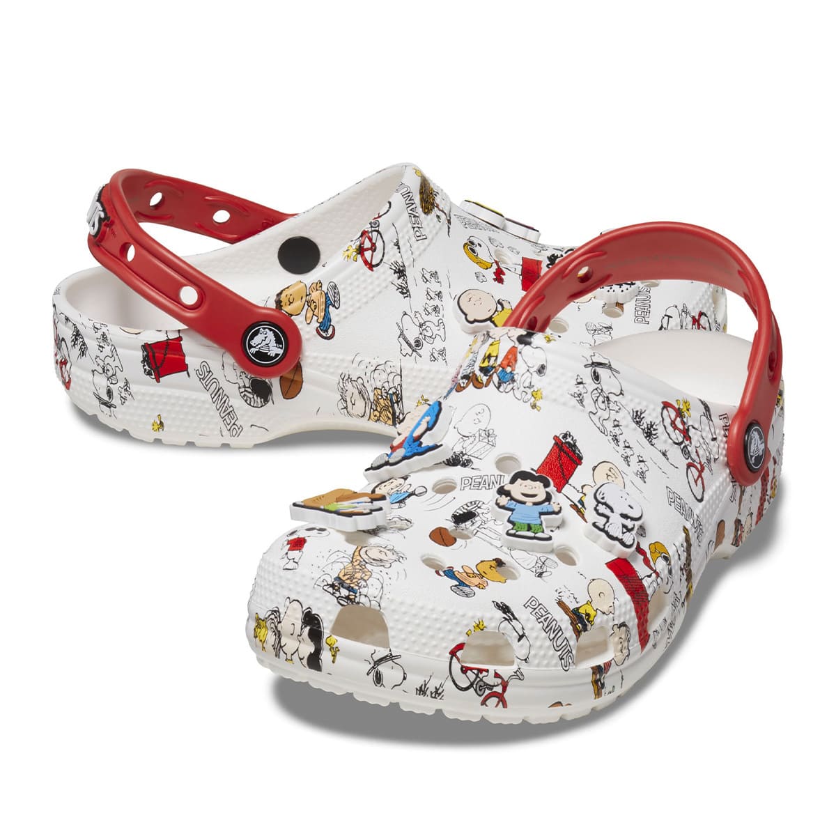 crocs Peanuts Classic Clog White/Multi 23SS-Iのメイン画像