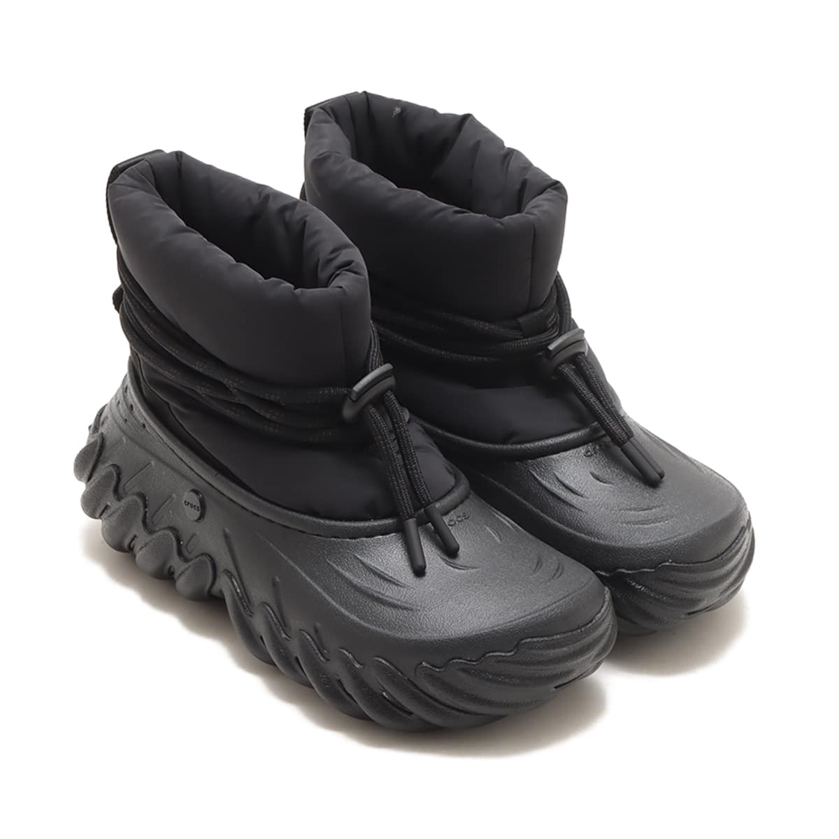 【新品・タグ付】クロックス　エコー ブーツ ブラック　25cm