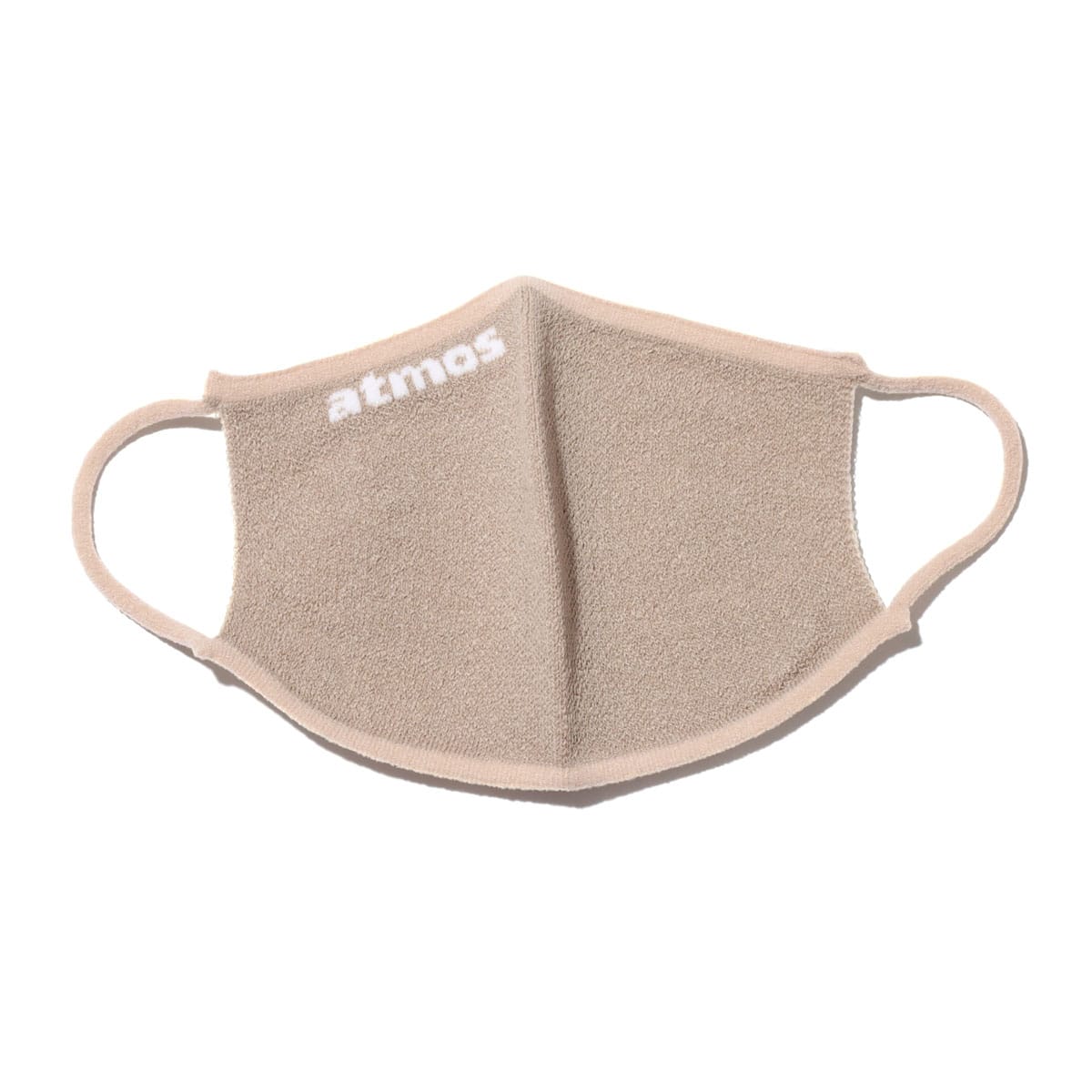 atmos 和紙素材 マスク BEIGExWHITEのメイン画像