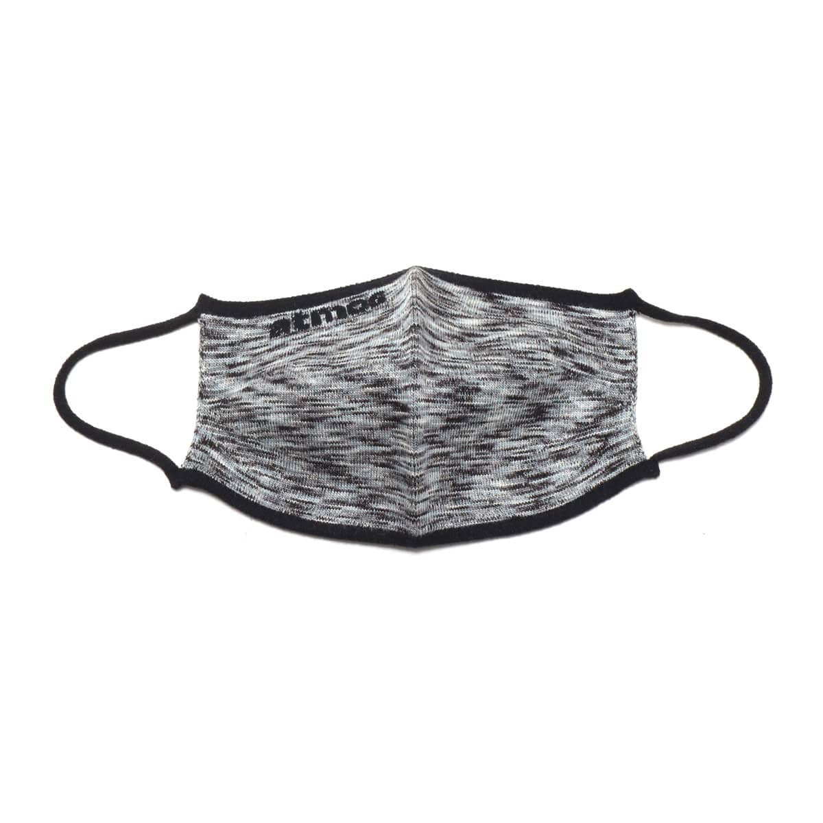 atmos ミックスニット素材 マスク BLACK 20HO-I_photo_large