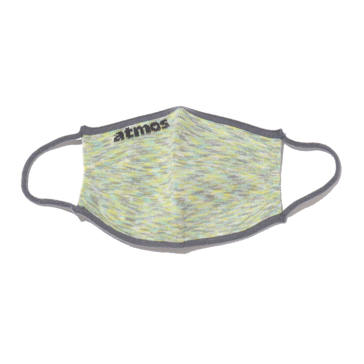 atmos ミックスニット素材 マスク GREEN 20HO-I_photo_large