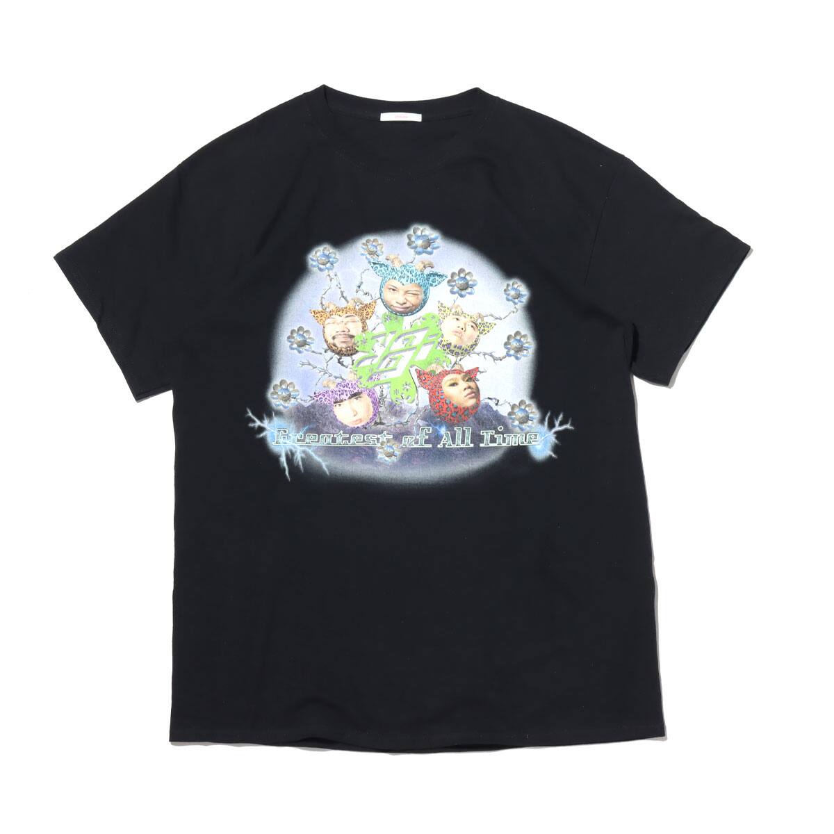 atmos pink YAGI TEE BLACKのメイン画像