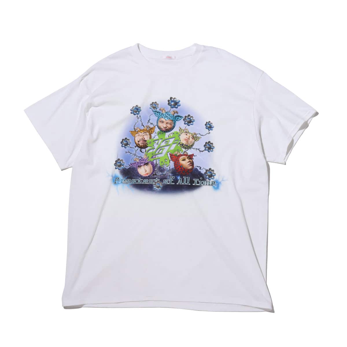 atmos pink YAGI TEE WHITEのメイン画像