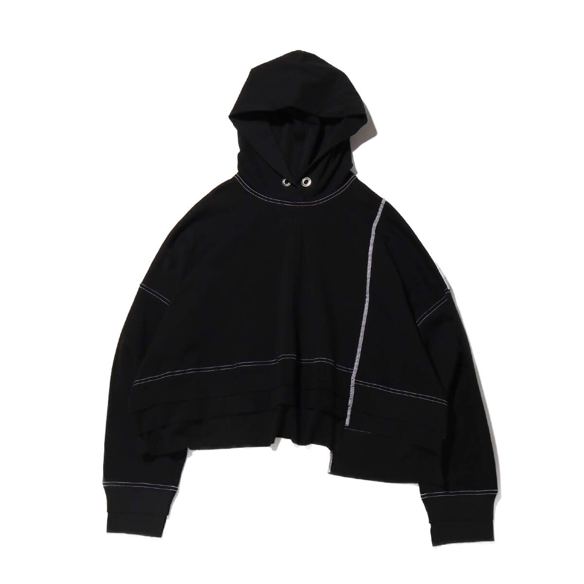 EMODA × atmos pink スイッチングショートフーディ BLACK 20SP-S_photo_large