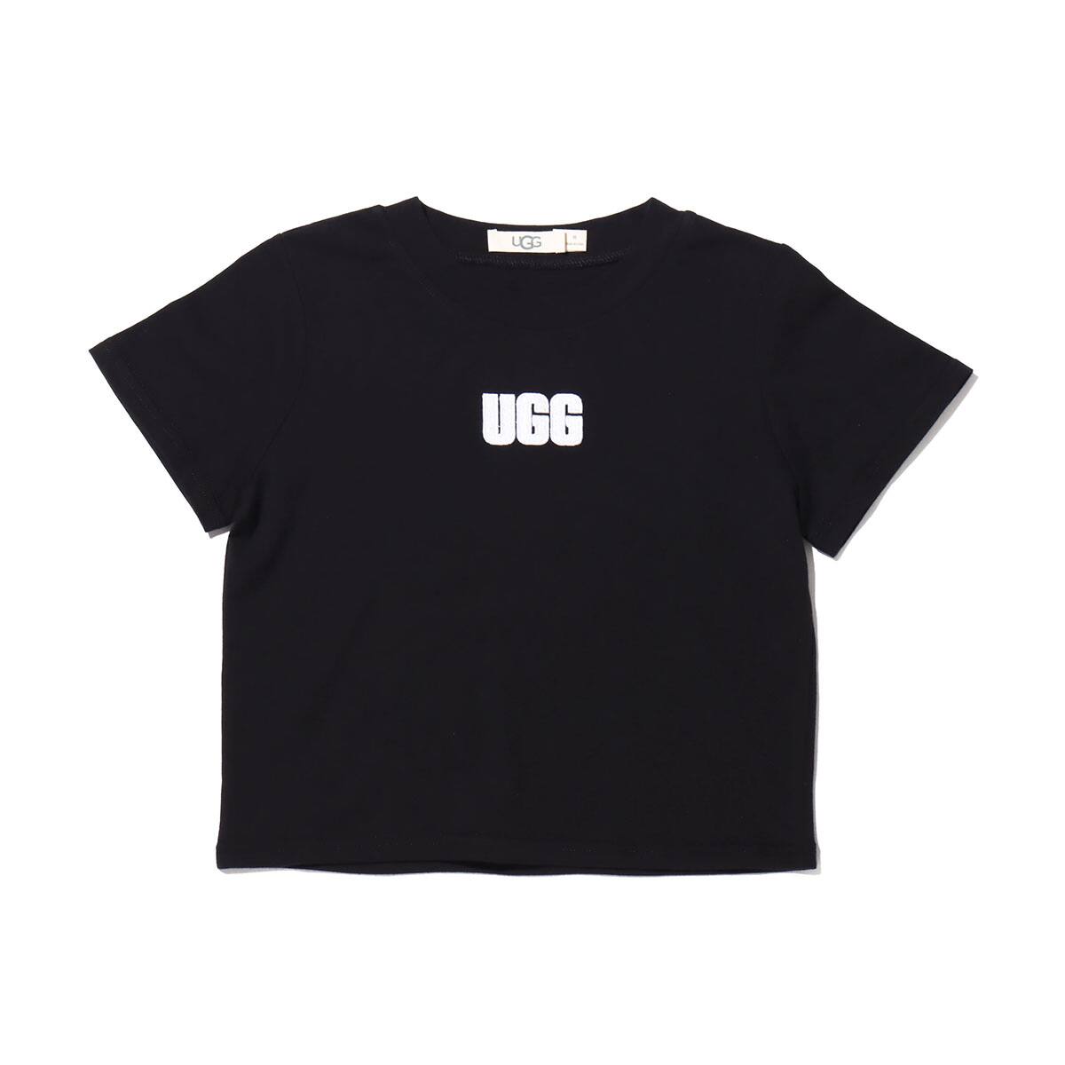 UGG LOGO EMBROI MINI TEE BLACK 20SS-S_photo_large